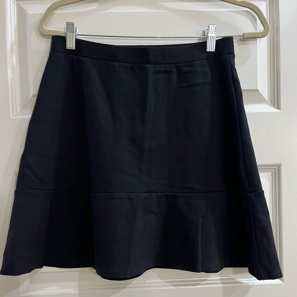 LOFT Black Casual Skirt